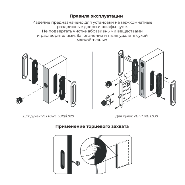 VETTORE L 030 MBP (Чёрный Матовый) 3